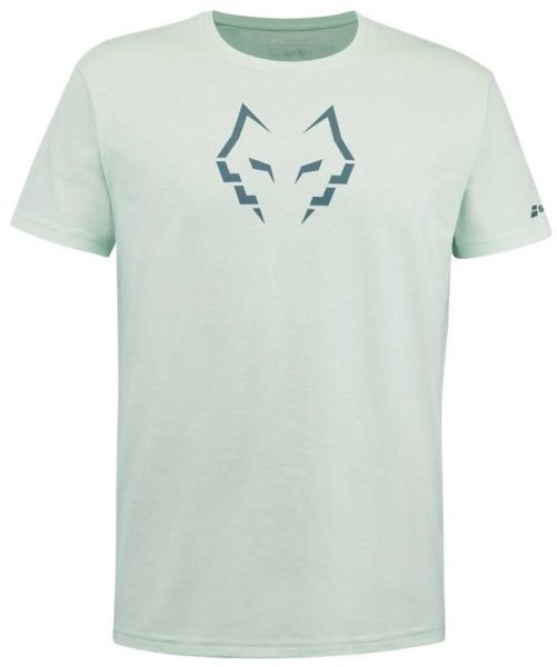 Herren Tennis-T-Shirt Babolat Cotton T-Shirt Lebron - misty jade