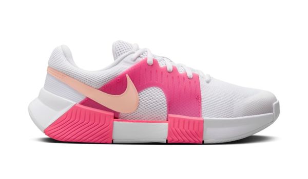 Chaussures de tennis pour femmes Nike Zoom GP Challenge 1 - Blanc, Rose