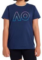 Majica kratkih rukava za djevojčice Australian Open Logo Tee - Plavi Majica kratkih rukava za djevojčice Australian Open Logo Tee - Plavi