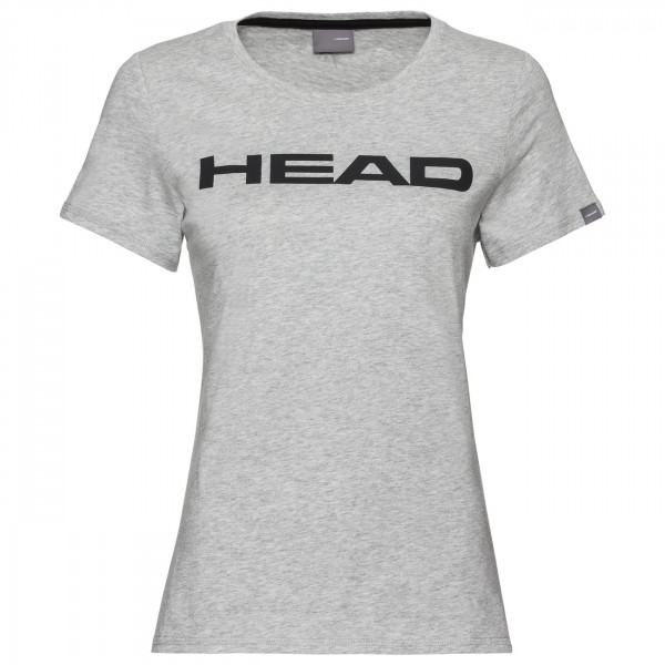 Damen T-Shirt Head Lucy T-Shirt W - grey melange/black