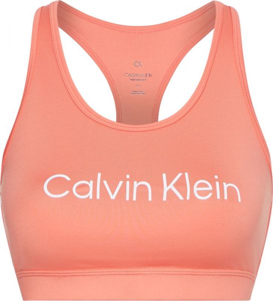 Topp Calvin Klein Medium Support Sports Bra - blooming dahlia