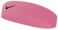 Nike Swoosh Headband - pink gaze/oil grey