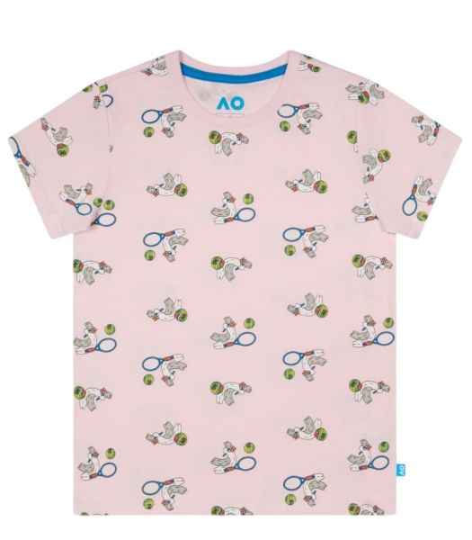 Girls' T-shirt Australian Open Seagull - Pink