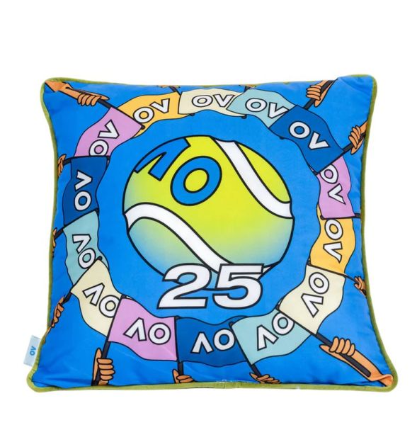  Australian Open Hits Different Graphic Print Cushion Pillow - Niebieski