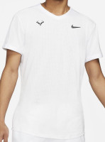 Nike Court Dri-Fit Advantage SS Top Rafa M - red plum/white/washed teal |  Tennis Zone | Tennis Shop