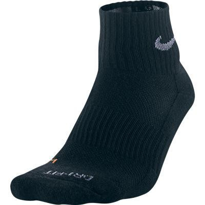 Nike Dri Fit Quarter Socks 1 para czarne Tennis Zone Tennis Shop