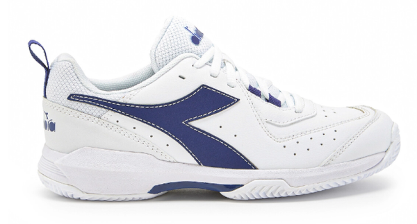 Damskie buty tenisowe Diadora S. Challenge 5 W SL Clay - white/blue print