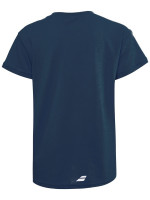 Marškinėliai berniukams Babolat Exercise Tee Boy - estate blue heather Marškinėliai berniukams Babolat Exercise Tee Boy - estate blue heather