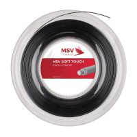 Тенис кордаж MSV Soft Touch (200 m) - black