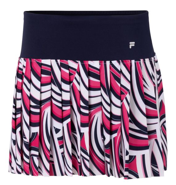 Falda de tenis para mujer Fila US Open Malea Skirt - multicolor