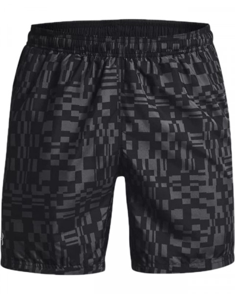  Under Armour Men's UA Speed Stride Print Shorts - black/reflective