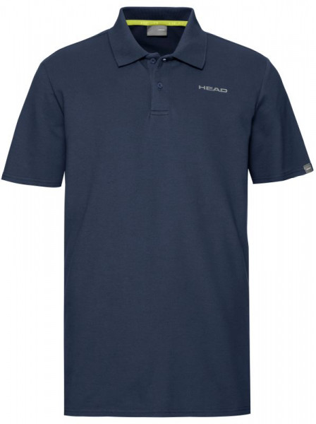 Męskie polo tenisowe Head Club Bjorn Polo Shirt M - dark blue