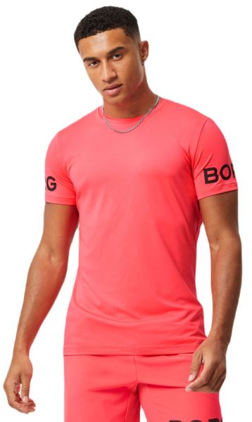 Férfi póló Björn Borg T-Shirt - diva pink