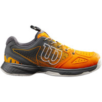 Teniso batai jaunimui Wilson Kaos Junior QL - autumn glory/ebony/white Teniso batai jaunimui Wilson Kaos Junior QL - autumn glory/ebony/white