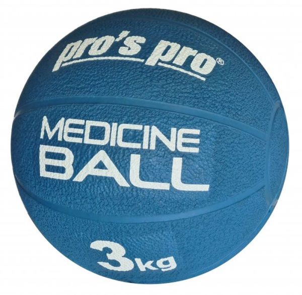 Medicininis kamuoliukas Pro's Pro Medizinball 3 kg - blue