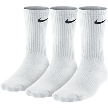  Nike Performance Cotton Lightweight Crew Socks - 3 pary/white
