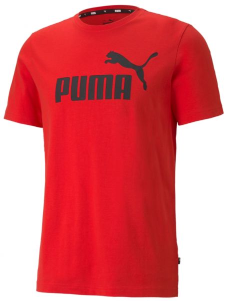 Ανδρικά Μπλουζάκι Puma ESS Logo Tee - high risk red
