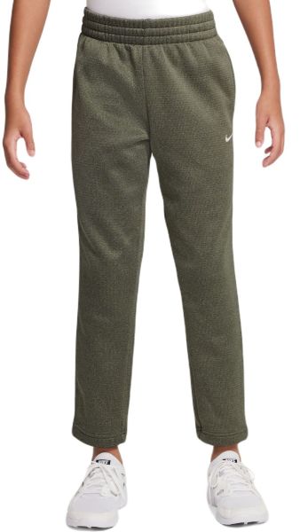 Chlapčenské nohavice Nike Therma-FIT Winterized Pants - cargo khaki/white
