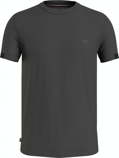 Men\'s T-shirt Tommy Hilfiger Tech Essentials Short Sleeve Tee - night storm  | Tennis Zone | Tennis Shop