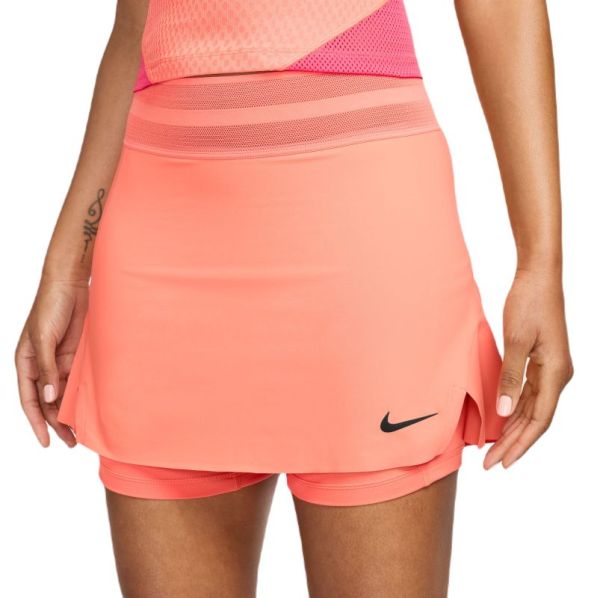 Damen Tennisrock Nike Court Dri-Fit Slam - Orange