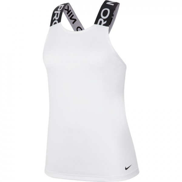  Nike Pro Dry Elastika Tank ESS - white/black