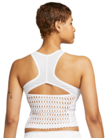 Ženska majica bez rukava Nike Court Dri-Fit Slam Tennis Tank Top - Bijel Ženska majica bez rukava Nike Court Dri-Fit Slam Tennis Tank Top - Bijel
