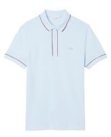 Men's Polo T-shirt Lacoste Paris Stretch Piqué Regular Fit - Blue