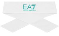Šátek EA7 Woven Headband - white/blue caracao