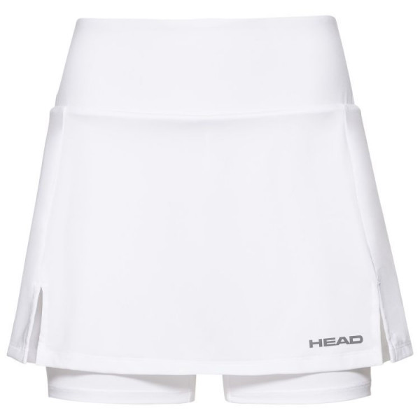 Jupes de tennis pour femmes Head Club Basic Skort Long W - white