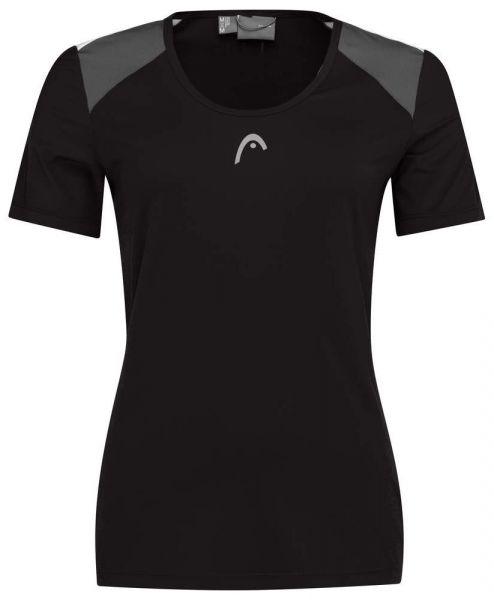 Női póló Head Club 22 Tech T-Shirt W - black