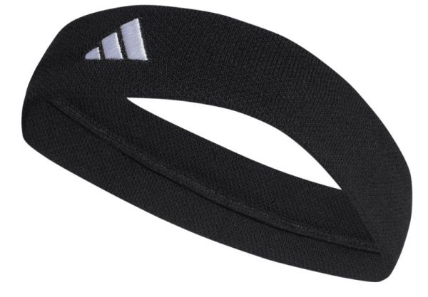Frottee Stirnband Adidas Tennis Headband - black/white