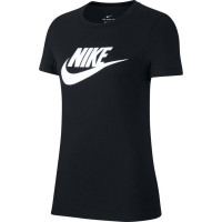 Tenisa T-krekls sievietēm Nike Sportswear Essential W - black/white
