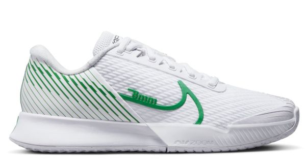 Damskie buty tenisowe Nike Zoom Vapor Pro 2 - white/kelly green