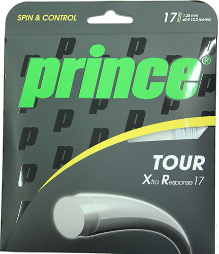 Tennis-Saiten Prince Tour Xtra Response 16 (12.2 m) - silver (Polecany)