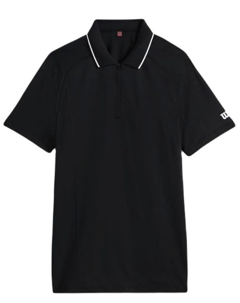 Men's Polo T-shirt Wilson Team Seamless Polo 2.0 - black
