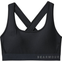 Women's bra Under Armour Mid Crossback - black