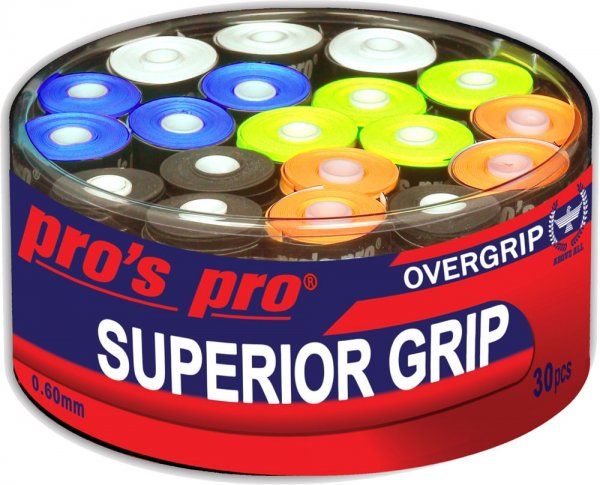 Viršutinės koto apvijos Pro's Pro Superior Grip (30P) - Daugiaspalvė