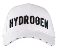Czapka tenisowa Hydrogen Icon Cap - white