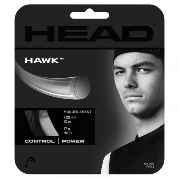 Тенис кордаж Head HAWK (12 m) - black