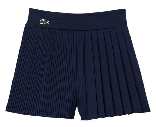 Dámské tenisové kraťasy Lacoste Ultra-Dry Stretch Lined Tennis Shorts - Modrý