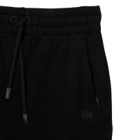 Pantalons de tennis pour femmes Lacoste Women's Two-Ply Piqué - Noir Pantalons de tennis pour femmes Lacoste Women's Two-Ply Piqué - Noir