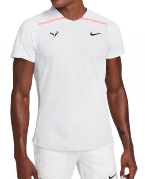 Μπλουζάκι Nike Court Dri-Fit Advantage Rafa Top - pure platinum/pink gaze/black