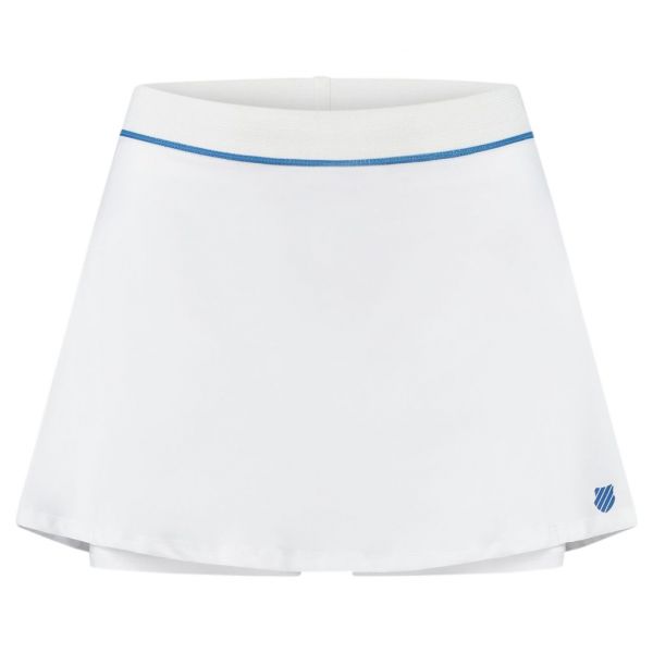 Damen Tennisrock K-Swiss Tac Hypercourt Plated Skirt 2 - white