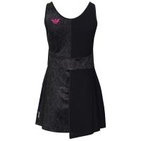 Ženska teniska haljina EA7 Woman Jersey Dress - black python Ženska teniska haljina EA7 Woman Jersey Dress - black python