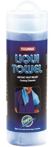 Teniski ručnik Tourna Liqui Towel - white