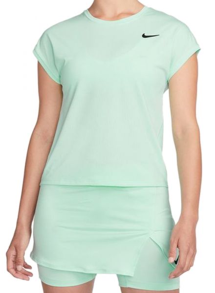 Tenisa T-krekls sievietēm Nike Court Dri-Fit Victory Top Short Sleeve - mint foam/mint foam/black