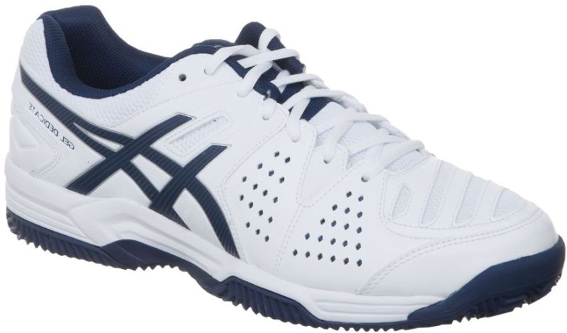 Asics Gel Dedicate 4 Clay white navy silver