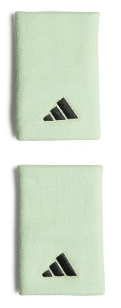 Riešo apvijos Adidas Tennis Wristband L (OSFM) - semi green spark/black