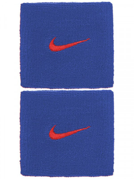  Nike Swoosh Wristbands - pacific blue/university red