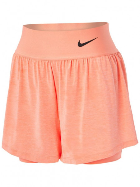Ženske kratke hlače Nike Court Dri-Fit Advantage Short W - crimson bliss/black